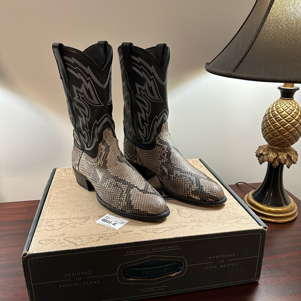Tecovas Bryce 11D Python Boots